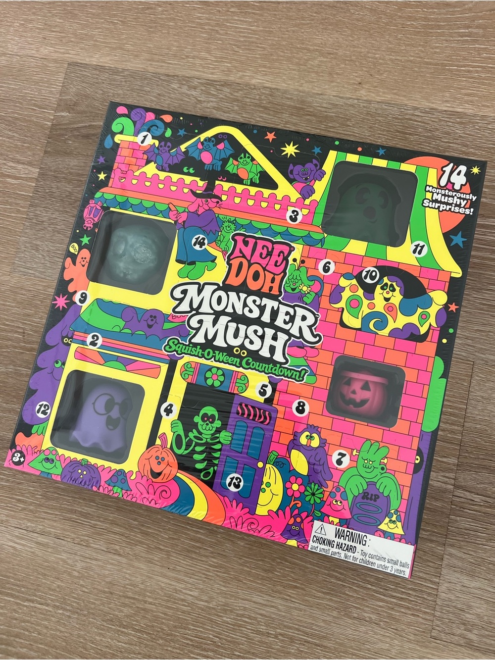 Needoh Monster Mush Squish-O-Ween Countdown